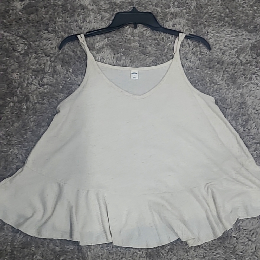 Peplum tank
